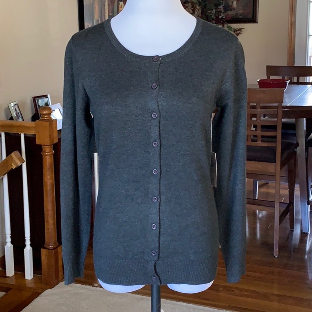 Long Sleeve Button Down Soft Knit Cardigan Sweater